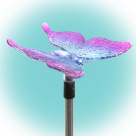 Napelemes pillangó dekoráció - MX 618P